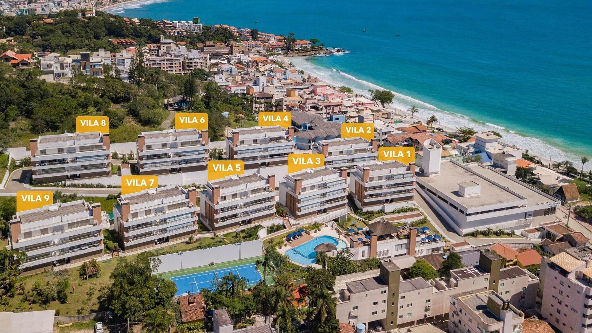 Punta Blu: Luxury Beachfront Condo with Pool and 24/7 Security Bombinhas Exterior photo